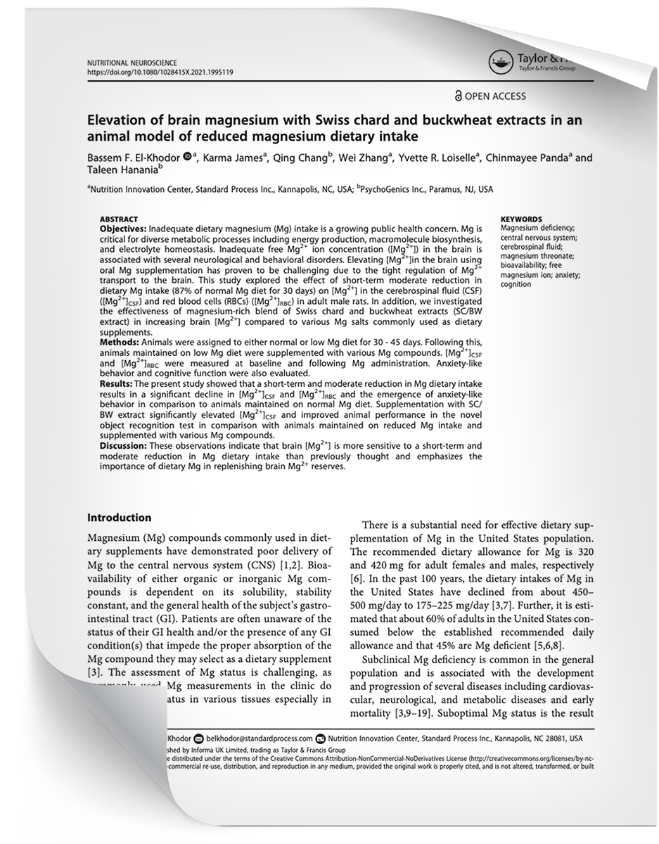 Download: Plant-Based Magnesium Research Paper